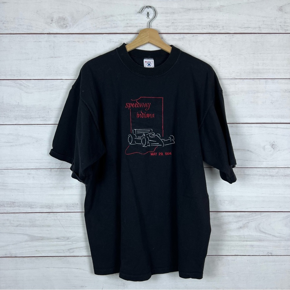 Vintage 1994 IndyCar Speedway Indiana Embroidered T-Shirt XL
